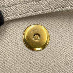 Pre Owned Celine Belt Bag Cream Leather Size Nano