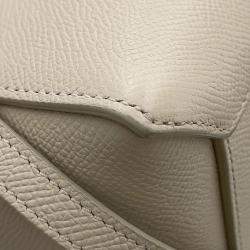 Pre Owned Celine Belt Bag Cream Leather Size Nano