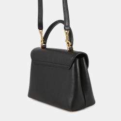 مملوكة مسبقًا حقيبة كتف سيلين نينو تين جلد عجل أسود