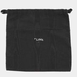 Pre Owned Celine Cuir Triomphe Shoulder Bag White Leather