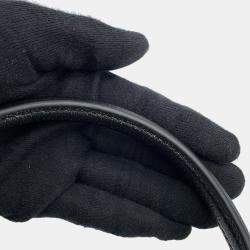 Pre Owned حقيبة يد سيلين تين نينو بطريقتين جلد عجل أسود