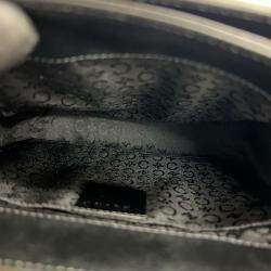 مملوكة مسبقًا Celine Black Calfskin Triomphe Top Handle Bag