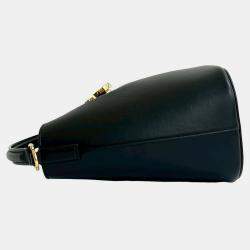 Pre Owned Celine Black Small Smooth Calfskin Louise Bucket Bag
