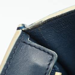 مملوكة مسبقًا Celine Trapeze Small Tricolor Leather Top Handle Bag