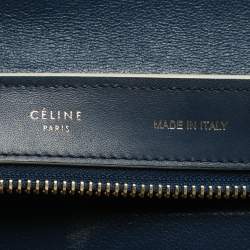 مملوكة مسبقًا Celine Trapeze Small Tricolor Leather Top Handle Bag