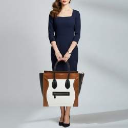 Pre Owned حقيبة يد سيلين لاغيدج جلد متعددة الألوان