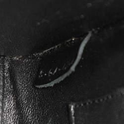 مملوكة مسبقًا Celine Black Brown Nano Tricolor Canvas and Leather Luggage Tote