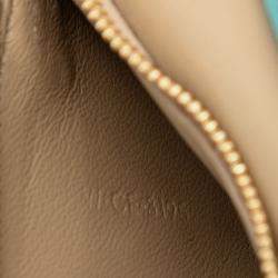 Pre Owned حقيبة بوكس كلاسيك جلد عجل وسط زرقاء سيلين