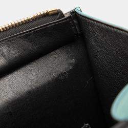 Pre Owned Celine Brown Micro Tricolor Leather Luggage Tote