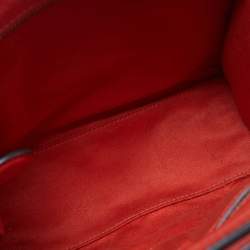 مملوكة مسبقًا حقيبة يد سيلين نانو لاجيدج جلد برتقالي