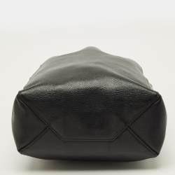 Pre Owned حقيبة يد توتس سيلين سمول بك جلد أسود