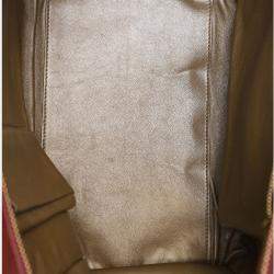 Pre Owned حقيبة يد توتس سيلين لاغيدغ جلد عجل ناعم خمري صغيرة