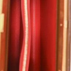 Pre Owned Celine 2017 Brown Leather Medium Clasp Bag