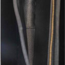 Pre Owned Celine Black Shiny Calfskin Classique Triomphe Shoulder Bag