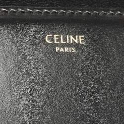 Pre Owned حقيبة كتف سيلين تريونف تين جلد أخضر فستقي