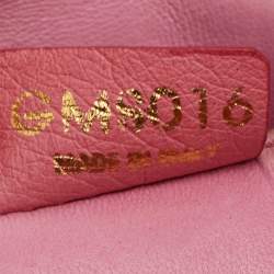 Pre Owned حقيبة يد سيلين بوغي نعامة وردية