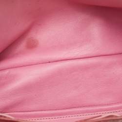 Pre Owned حقيبة يد سيلين بوغي نعامة وردية