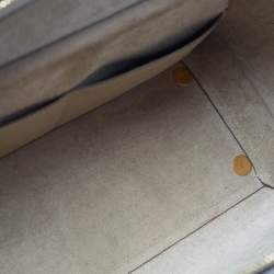 مملوكة مسبقًا Celine Belt Mini Beige Leather Top Handle Bag