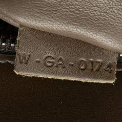 مملوكة مسبقًا Celine Brown Yellow Micro Tricolor Leather Luggage Tote