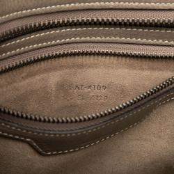 مملوكة مسبقًا حقيبة يد سيلين مايكرو لاغيدج جلد بني