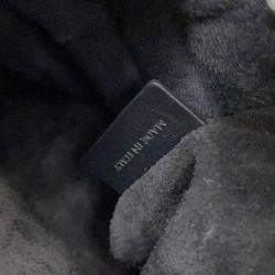 Pre Owned حقيبة كتف على شكل نجمة جلد عجل ناع م أسود حجم صغير سيلين إيتوال