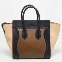 Pre Owned حقيبة يد سيلين لاغدج ميني جلد متعددة الألوان