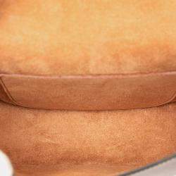 مملوكة مسبقًا حقيبة كروس بودي سيلين بنية وسط جلد عجل ترومف فولكو