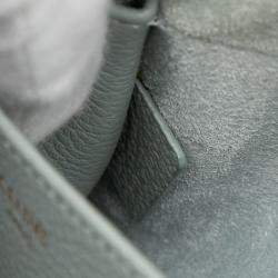 مملوكة مسبقًا Celine Mini Grained Calfskin Cuir Triomphe Cabas Anais Tote