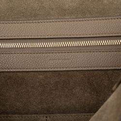 Pre Owned Celine Brown Small Leather Phantom Cabas Tote