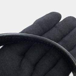 Pre Owned Celine Belt Bag Black Leather Size Nano