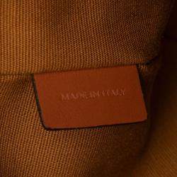 مملوكة مسبقًا حقيبة سيلين أفا كتف قماش مغلف تريومف بني