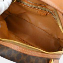 Pre Owned حقيبة سيلين ماكادام بنية