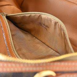 Pre Owned حقيبة سيلين ماكادام بنية