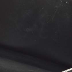 مملوكة مسبقًا Celine Pocket Envelope Tricolor Croc Embossed Suede and Leather Chain Clutch