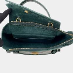 Pre Owned حقيبة سيلين حزام جلد أمازون بنقشة تمساح بحجم مايكرو