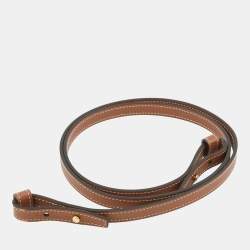 Pre Owned Celine Triomphe Vertical Cabas Mini Tan Triomphe Canvas Calfskin Leather Tote Bag