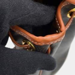 مملوكة مسبقًا Celine Triomphe Falco Backpack Tan Pvc Leather Size Mini