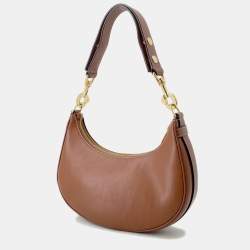 Pre Owned حقيبة كتف واحدة سيلين أفا جلد بني متوسط الحجم