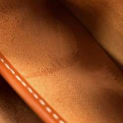 Pre Owned حقيبة كتف واحدة سيلين أفا جلد بني متوسط الحجم