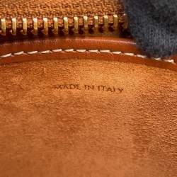 Pre Owned حقيبة كتف واحدة سيلين أفا جلد بني  متوسط الحجم