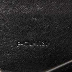 Pre Owned حقيبة سيليـن نانو حمراء متعددة الألوان من جلد نوبوك وجلد العجل للسفر