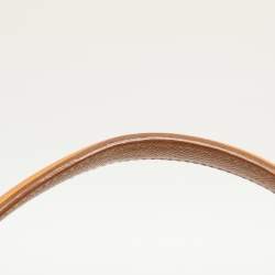 Pre Owned حقيبة بيد علوية سيلين حزام جلد بيج ميني