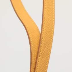 Pre Owned حقيبة بيد علوية سيلين حزام جلد بيج ميني