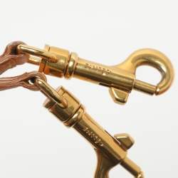 Pre Owned حقيبة بيد علوية سيلين حزام جلد بيج ميني