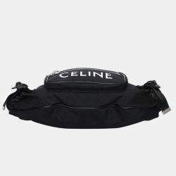 Pre Owned حقيبة حزام تريك كنغ سيلين نايلون أسود بسحاب