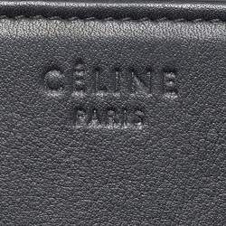 Pre Owned Celine Phantom Luggage Medium Black Leather Tote