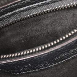 Pre Owned Celine Luggage Micro Black Calfskin Leather Tote Bag