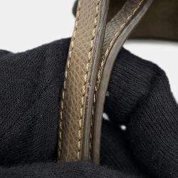 Pre Owned حقيبة يد سيلين عمودية قماش رمادية عجل حجم صغير