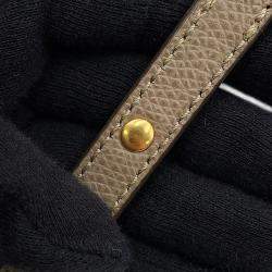 Pre Owned حقيبة يد سيلين عمودية قماش رمادية عجل حجم صغير