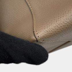 Pre Owned حقيبة يد سيلين عمودية قماش رمادية عجل حجم صغير